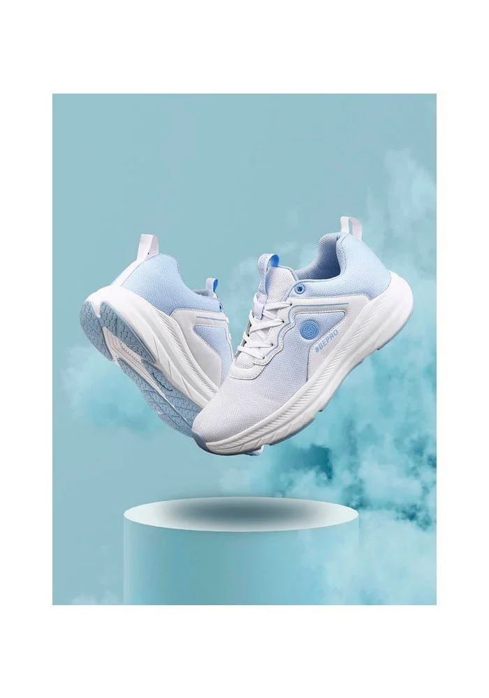 Bacca Bucci White Sky Blue Nexus Chunky-Sole Running/Active Sports Shoes for Women | Best Price UAE